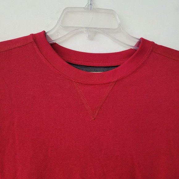 CE Schmidt Workwear‎ Shirt Men M Long Sleeve Crewneck Lightwght Elbow Patch - Picture 3 of 13